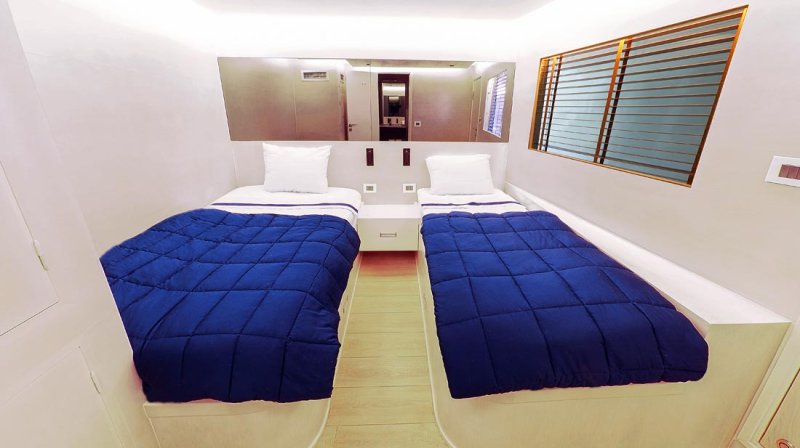 Main deck double cabin