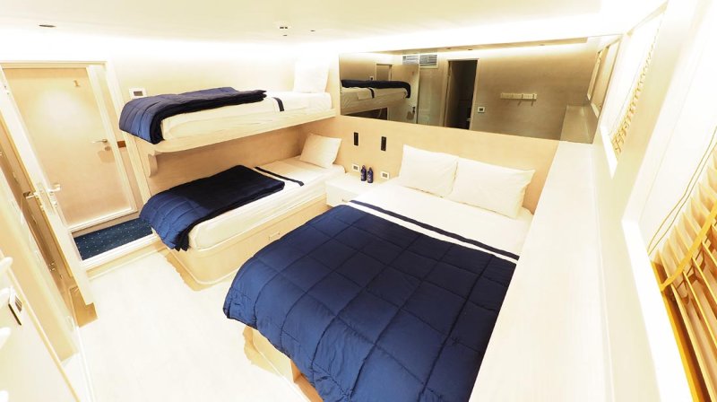 Triple quad famity cabin