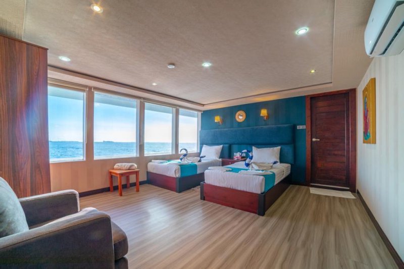 Ocean View Room (upper deck)