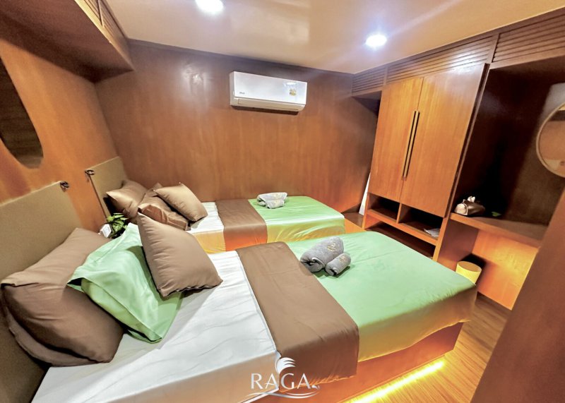Lower Deck Standard Twin Cabin