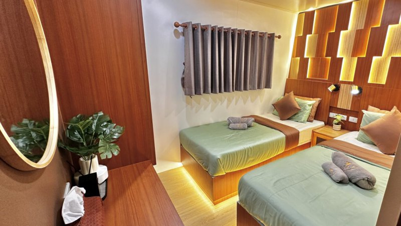 Standard Twin Bed Cabin
