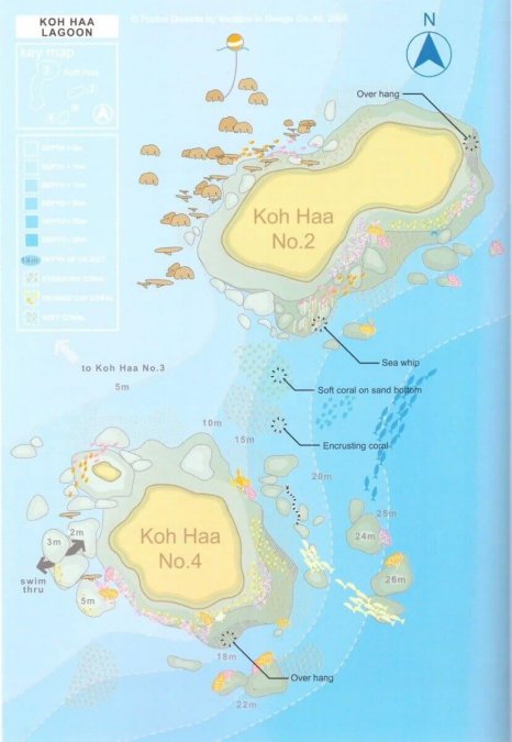 Koh Haa Lagoon (No.2, 4)