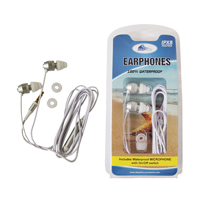: Deep Blue Waterproof Ear& Microphone