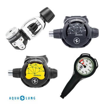 Regulator Set: AquaLung Mikron