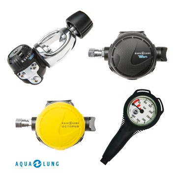 Regulator Set: AquaLung Titan