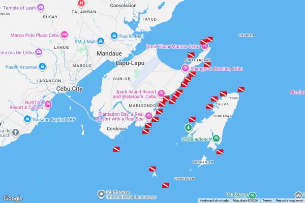 Map of มักตัน (Mactan)
