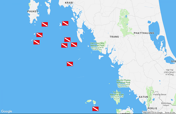 Map of South Andaman