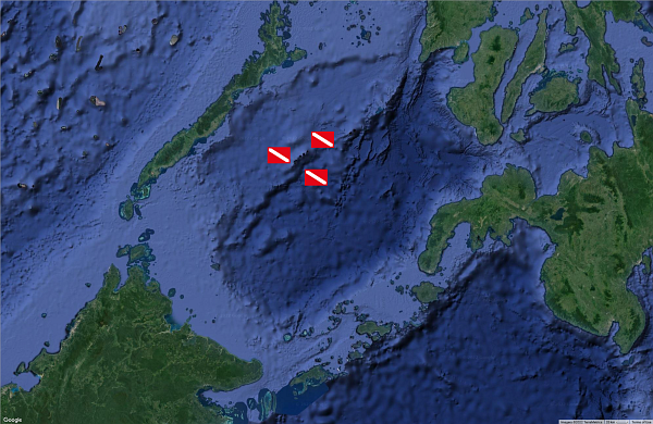 Map of Tubbataha